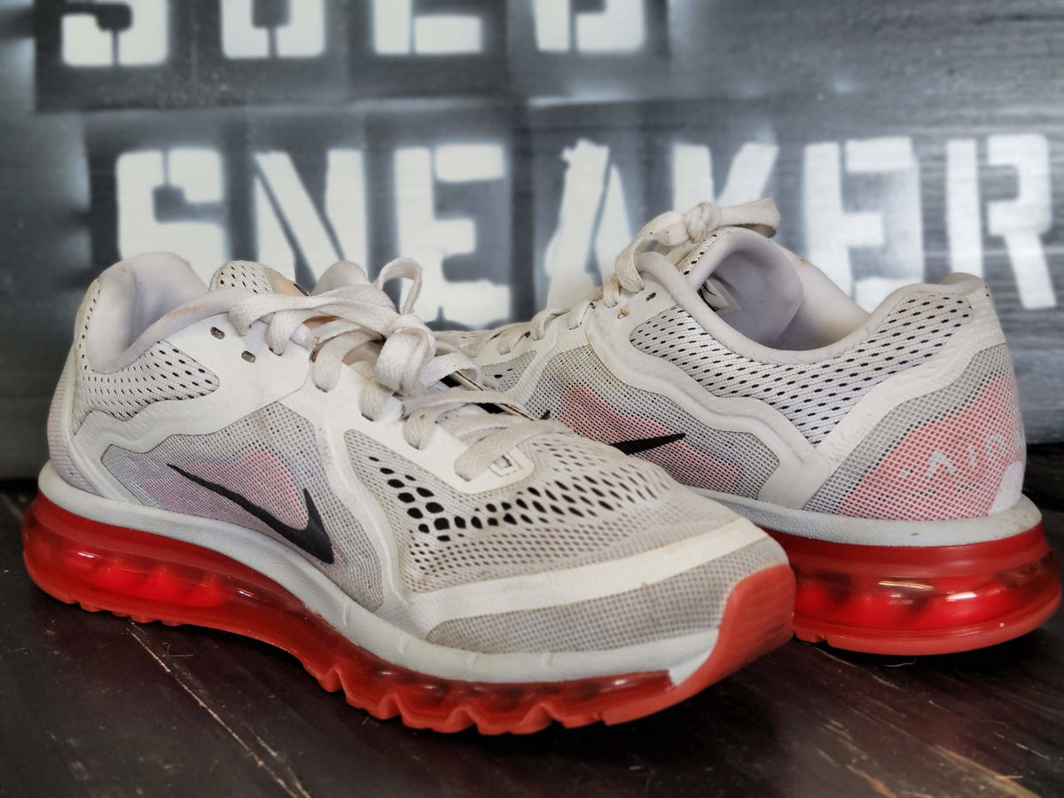 Nike air max 2014 mens white Clearance