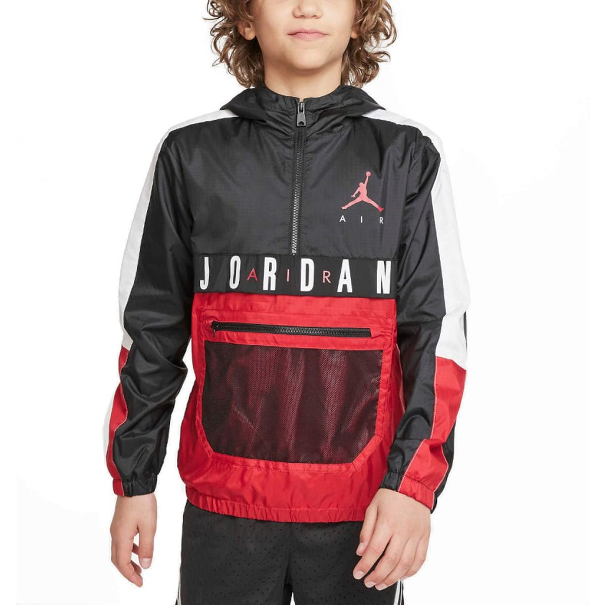 Jordan Color Block Anorak Jacket Big Kids