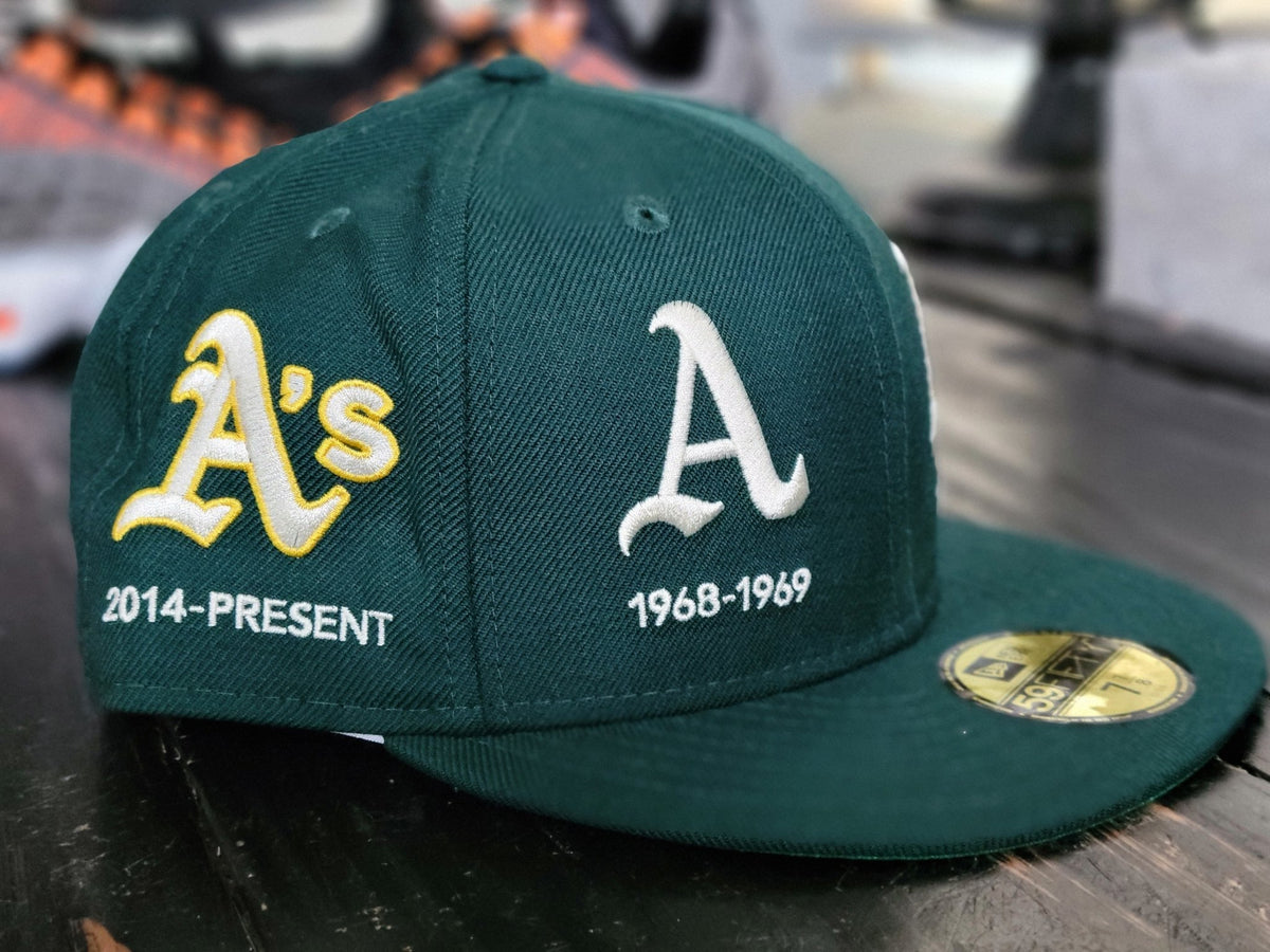 Logos of the Oakland Athletics (1968- Present)