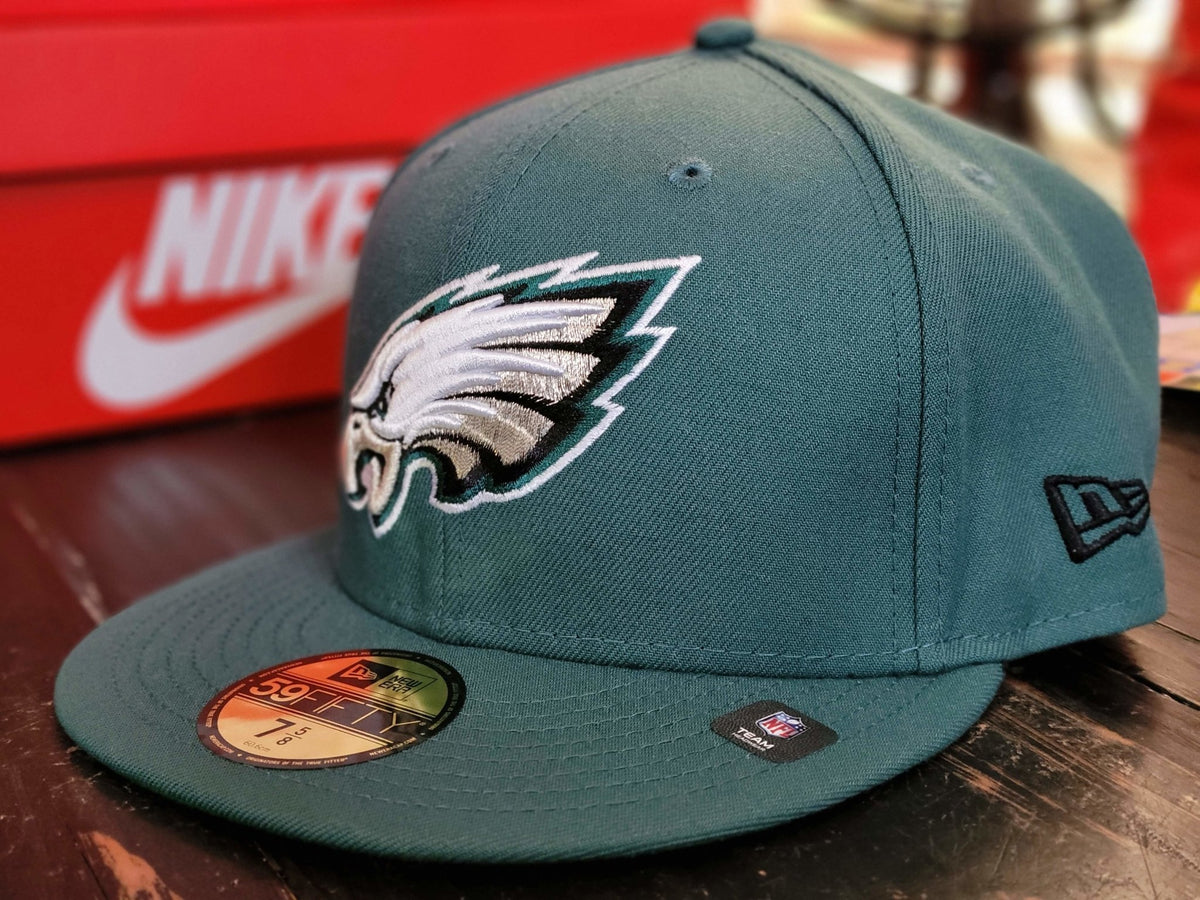 New Era 5950 Philadelphia Eagles Super Bowl LII Champion Teal Green Fitted  Hat