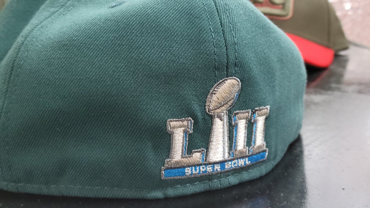 Philadelphia Eagles SUPER BOWL LII CHAMPIONS Green Fitted Hat