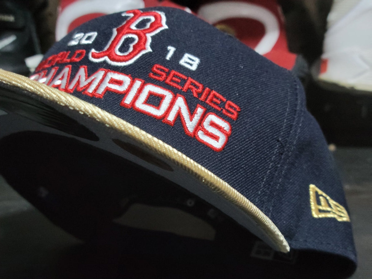 Men's Boston Red Sox New Era Charcoal 2018 World Series Champions