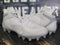 Nike Alpha Huarache 8 Elite LAX White Grey Lacrosse Cleats CW4440-110 Men 16