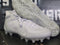 Nike Alpha Huarache 8 Elite LAX White Grey Lacrosse Cleats CW4440-110 Men 16