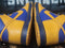 2012 Nike iD Dunk Hi Butta Gold Yellow/Blue Navy Leather Shoes 533134-991 Men 13