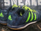 2014 Adidas Adiprene Navy Blue/Lime Green Indoor Soccer Shoes M19978 Men 9.5