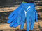 Nike Superbad Blue Lineman Cushioned Grip Football Gloves Men size 3XL XXXL