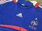 Adidas France National Team 2008 Blue Soccer Jersey Shirt Home Men Size XL