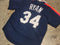 Mitchell & Ness Houston Astros Nolan Ryan Navy Blue Baseball Jersey Men 40 M