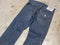 True Religion Straight Dark Blue Denim Jean Hemmed Men 33x34