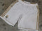 Adidas Real Madrid 2011 White/Gold Champions Soccer Short Men size M