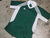 Adidas Retro Green/White Soccer Training Jersey Shirt Youth Boy size L