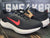 NIKE AIR WINFLO 10 Black/Red Running Shoes dv4022-002 Men 14