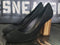 Salvatore Ferragamo Black Felt/Gold High Heel Pump Shoes DS52781 Women 8 C