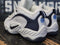 1998 Nike Air Duration Uptempo White/Navy Blue Vintage Shoes 830125-141 Men 9.5