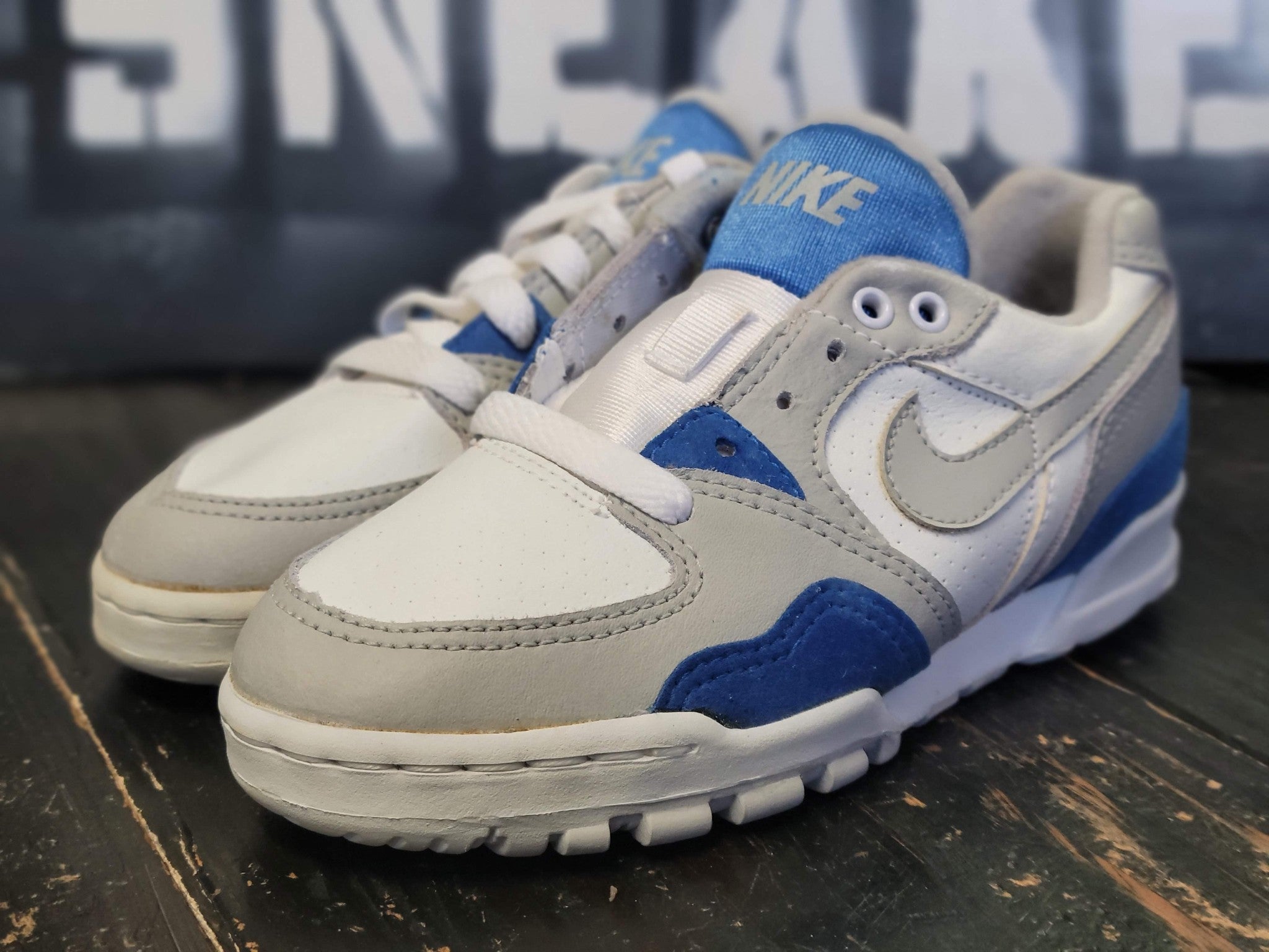1989 Nike Air Cross Trainer Lo White/Royal Vintage Sneaker