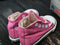 1987 Converse All Small Star Pink Canvas Vintage Sneaker Shoes Infant Baby 6.5