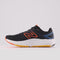 New Balance Men's Fresh Foam EVOZ V2 Running Shoe, Black/Blaze Orange/Dark Moonstone, 13