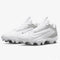 Nike Vapor Edge Shark 2 Men's Football Cleats (DH5088-102,White/Metallic Silver-White) Size 13