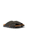 Camper Men's Slide Flat Sandal, Dark Gray, 10.5
