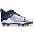 Nike Alpha Menace Pro 2 Mid BV3945-102 White-Navy-Black Men's Football Cleats 12 US