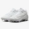 Nike Vapor Edge Elite 360 2 Men's Football Cleats (DA5457-101,White/Metallic Silver-Pure Platinum) Size 8