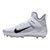Nike Men's Alpha Menace Pro 2 Mid Football Cleat White/Black/Wolf Grey Size 13 M US