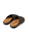 Camper Men's Slide Flat Sandal, Dark Gray, 10.5