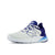 New Balance Men's Fresh Foam Roav V2 Running Shoe, White/Victory Blue, 8.5