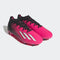 adidas Unisex X SPEEDPORTAL.2 Firm Ground Soccer Shoe, Team Shock Pink/Zero Metallic/Black, 8.5 US Men