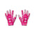 Under Armour Men's F8 Football Gloves , (654) / Tropic Pink / Metallic Silver , X-Large