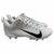 Nike Men's Alpha Menace Pro2 Low Football Cleats Shoes White/Black #CV6477-100 - Size Men's 12.5