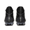 Nike Alpha Huarache 8 Elite CW4440-011 Black-Grey Men's Lacrosse Cleats 16 US