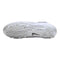 Nike Men's Alpha Menace Pro 2 Mid Football Cleat White/Black/Wolf Grey Size 11 M US
