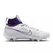 Nike Men's Vapor Edge Pro 360 2 Football Cleats (12 US, White/Pure Platinum/New Orchid)
