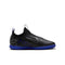 Nike Jr. Mercurial Vapor 15 Academy Little/Big Kids' IC Low-Top Soccer Shoes (DJ5619-040, Black/Hyper Royal/Chrome) Size 5.5