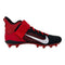 Nike Alpha Menace Pro 2 Mid BV3945-600 Black-Red-White Men's Football Cleats 13 US