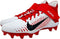 Nike Alpha Menace Pro 2 Mid BV3945-105 White-Red-Black Men's Football Cleats Size 16 US Men's