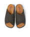Camper Men's Slide Flat Sandal, Dark Gray, 10.5