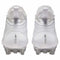 Nike Men's Alpha Huarache8 Elite Lax Lacrosse Cleats Shoes White/Silver #CW4440-100 - Size Men's 10