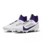 Nike Men's Vapor Edge Pro 360 2 Football Cleats (12 US, White/Pure Platinum/New Orchid)