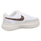 Nike Women's Low-Top Sneakers, White, 8