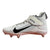 Nike Men's Alpha Menace Pro 2 D Football Cleats White/Black-Wolf Grey CK4277-100 13.5