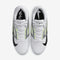 Nike Alpha Menace 4 Pro Football Cleats (FD7037-100, White/Metallic Silver/Photon Dust) Size 12.5