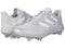 adidas Men's Adizero Afterburner 8 Baseball Shoe, Team Light Grey/White/Silver Metallic, 13
