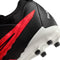 Nike Jr. Phantom GX Academy Big Kids' Multi-Ground Soccer Cleats (DD9546-600, Bright Crimson/White/University Red/Black) Size 4.5