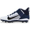 Nike Alpha Menace Pro 2 Mid BV3945-102 White-Navy-Black Men's Football Cleats 12 US