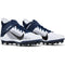 Nike Alpha Menace Pro 2 Mid BV3945-102 White-Navy-Black Men's Football Cleats 12 US
