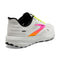 Brooks Men’s Launch 9 Neutral Running Shoe - White/Pink/Nightlife - 8 Medium