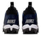 Nike Alpha Menace 4 Shark Football Cleats (Navy, US Footwear Size System, Adult, Men, Numeric, Medium, 9)